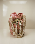 Velvet Potli Bag Gulaabi